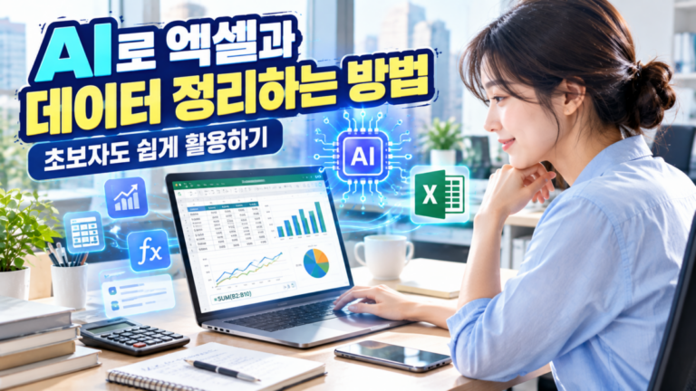 AI로 엑셀 쉽게 하는 방법 10가지