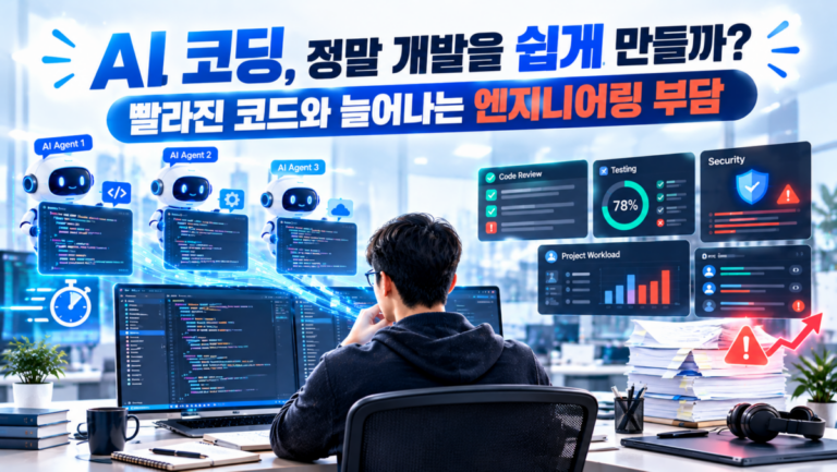 AI 코딩, 정말 개발을 쉽게 만들까? 빨라진 코드와 늘어나는 엔지니어링 부담