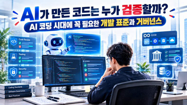 AI가 만든 코드는 누가 검증할까?｜AI 코딩 시대에 꼭 필요한 개발 표준과 거버넌스